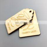 Personalized Wood Hang Tag for Clothing Printing Wood Hang Tags