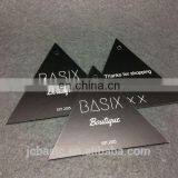 Direct Factory Price Hotsale Custom Black Thick Paper Hang Tag