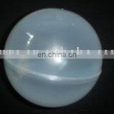 plastic hollow ball with 10 cm in diameter