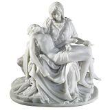 Classic Colored Garden Statue Marble Four Season Lady Sculpture With Grapes thumbnail-2