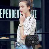2019 New One-shoulder Bag Korean Version of the Small Fragrance Wind Inger Slants Small Bag Leather Women's Bag thumbnail-4