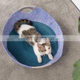 Fancy Funny Heated Indoor Round Pet Dog Cat Scratcher Bed thumbnail-1