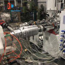 Three Layers PPR Pipe Making Machine PPR PE PVC Pipes Extrusion Line thumbnail-4
