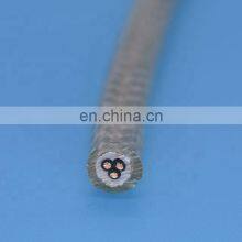 3 Core Shielding Transparent Pvc Cable