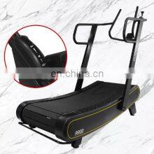 Air Runner Exercise Equipment Curved Treadmill & Air Runner Gym Machine Perfect for Gym Low Noise With Resistance Bar thumbnail-1