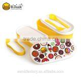 B.Duck Plastic pp Microwave Safe Lunch Box thumbnail-1