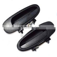 Free Shipping!2Pcs New Outside Door Handle Rear Left & Right Black For TOYOTA COROLLA 1993-97 thumbnail-5