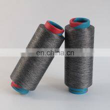 Dty Black Melange 150d/144f Him Filament Polyester Yarn