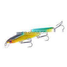 Hot Selling Fishing Gear 11cm 12.9g Lifelike Hard Bait Fishing Lure Minnow for Freshwater Saltwater Fishing thumbnail-3