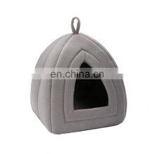 Hot Sale Soft Warm Cute Detachable Easy Wash Customized Luxury Pet Cages Carriers Houses Animal Indoor thumbnail-3