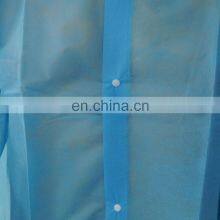 Non Sterile Breathable Lab Coat Disposable Blue SMS Jackets of Work thumbnail-5