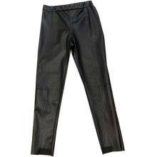 High Quality Ladies' Genuine Sheepskin Leather Leggings thumbnail-2