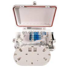 FTTH04C SC FC ST Adapter Mini 4 Cores Outdoor Waterproof Odf Optical Fiber Distribution Frame Wall Mount Termination Box thumbnail-1