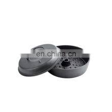 China Manufacturer Round Low Porcelain Cast Iron Pot Rice Cooker thumbnail-2