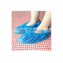 Waterproof PE CPE Blue Shoe Covers