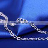 Simple Design Fashion Jewelry Rhodium Plated Cheap Necklace thumbnail-5
