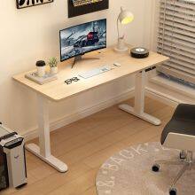 Computer Gaming Desk Metal Base Laptop Electric Adjustable Standing Desk Student Table Factory Price thumbnail-1