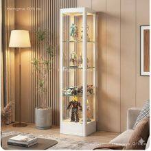 3C Tempered Glass Award Display Case Model B-400 | Safe Rounded Corners | for School Lobby thumbnail-3