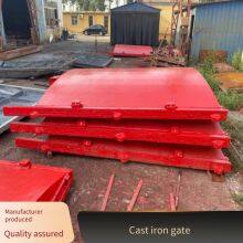 Cast Iron Copper-inlaid Square Gate for Canal Hydropower Station. Price of Syz1800 Cast Iron Gate thumbnail-5