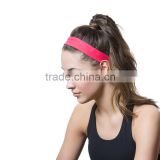 OEM supply custom elastic headband Headband Colored Headband for Sports Exercise
