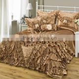 Handwork/Patchwork Luxcury Gold wedding bedding set Turkey and Middle east style