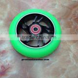 110 mm Green Scooter Wheels With Black Metal Core for Phoenix Scooters thumbnail-2