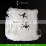 Halloween Stretchy Spider Web Cobweb Halloween Gauze Draping Horror Decoration thumbnail-5