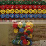48 Piece of 4 Color Chips/Elderly Activity Center Mahjong Chips/children Gifts Education Teaching Materials Trolltech thumbnail-2