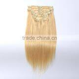 Best Seling Remy Human Hair Clip In Hair Extension, Double Drawn Wholesale 100g Clip In Hair Extension thumbnail-3