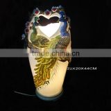 Stylish Hand Painted Porcelain Art Table Lamp