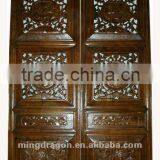 Chinese Antique Furniture Pine Wood Window thumbnail-1