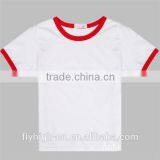 Promotional Short Sleeve Cotton Material Custom t Shirt for Kids thumbnail-1