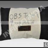 VINTAGE PRINTED CANVAS DESIGN PILLOW, VINTAGE PILLOW thumbnail-1