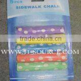 5 Jumbo Color Chalk