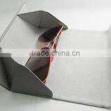 Brand New Style Leather Wrapped Foldable Handmade Glasses Case thumbnail-3