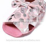 Glitter Dot Baby Moccasins,Toddler Leather Moccasins Fringe Bow Baby Booties Shoes thumbnail-4