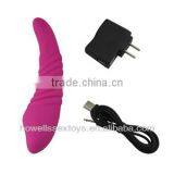 Luxury Silicone Finger Vibrator and Rechargeable Lady Finger Vibrator thumbnail-1