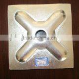Formwork Tie Rod Square Washer Plate 120 * 120 * 8mm thumbnail-1