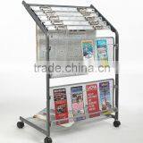 Muti-ti Siliver Color Wall Mounted Newspaper Holder thumbnail-1