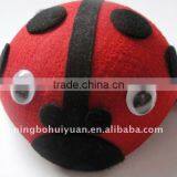 Ladybug Shaped Hats