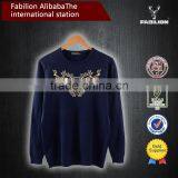 Men's Round Collar Cashmere Pure Colour Sweater for New Design Sweaters