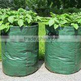PP/PE Woven Round Garden Herb Planter Bags With Pockets,Herb Planting Grow Bag,Garden Herb Grow Bag thumbnail-4