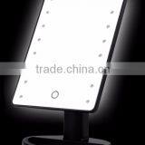 Touch Sensor Free Rotating LED Lighted Cosmetic Mirror Stand thumbnail-5