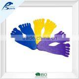 6 Colors Pair/Set TPR Sports FOOT MARK