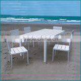 Outdoor patio polywood material used hotel outdoor furniture AW-909TC                        
                                                Quality Choice