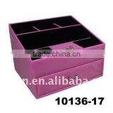Portable Jewelry Box With Little Lid and Ring Set(GLD 10136) thumbnail-1