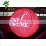 Beautiful Red Pretty Priting Event Decoration Wholesale PVC Inflatable LED Balloon thumbnail-2