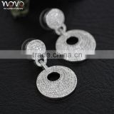 2016 fashion jewelry brass earring without stone