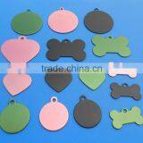 Aluminium Heart Coloured Tags/anodized Aluminium Dog Tag thumbnail-1