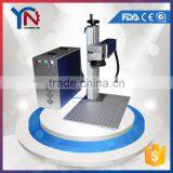 Co2 Metal Bell Fiber Laser Marking Machine For Steel thumbnail-1